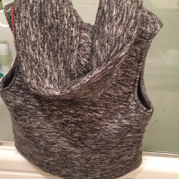 NWT Miss Chievous soft thick vest hood zip  L - Picture 3 of 8